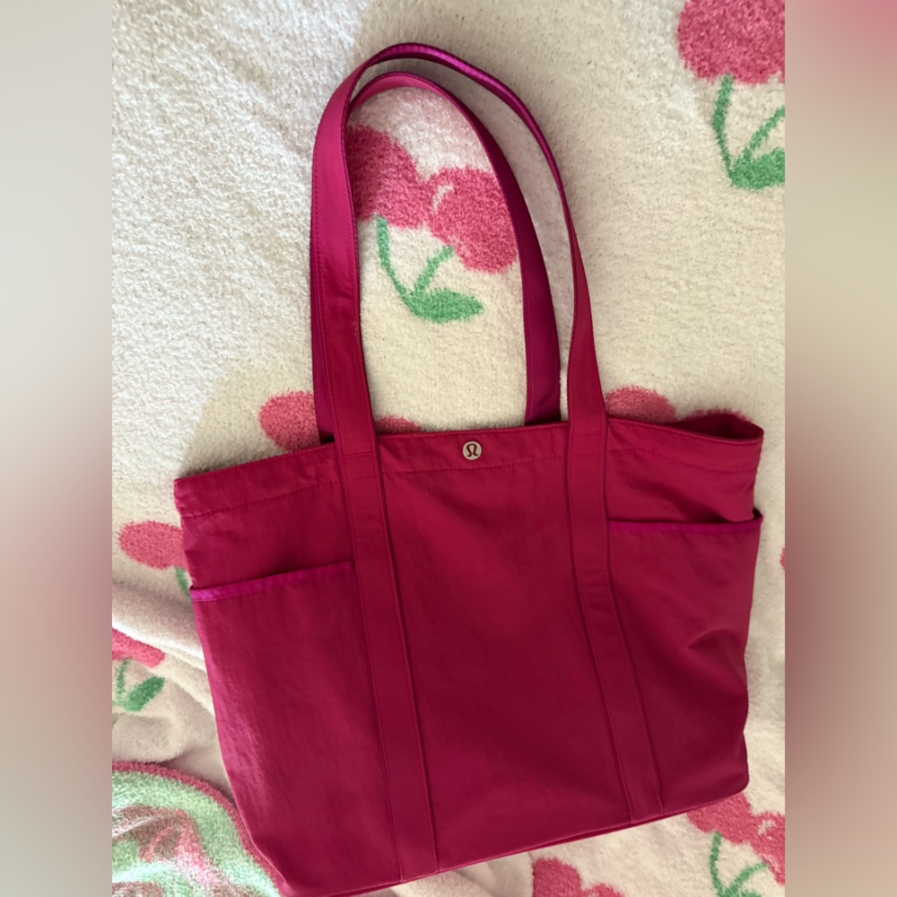 Pink Tote Bag